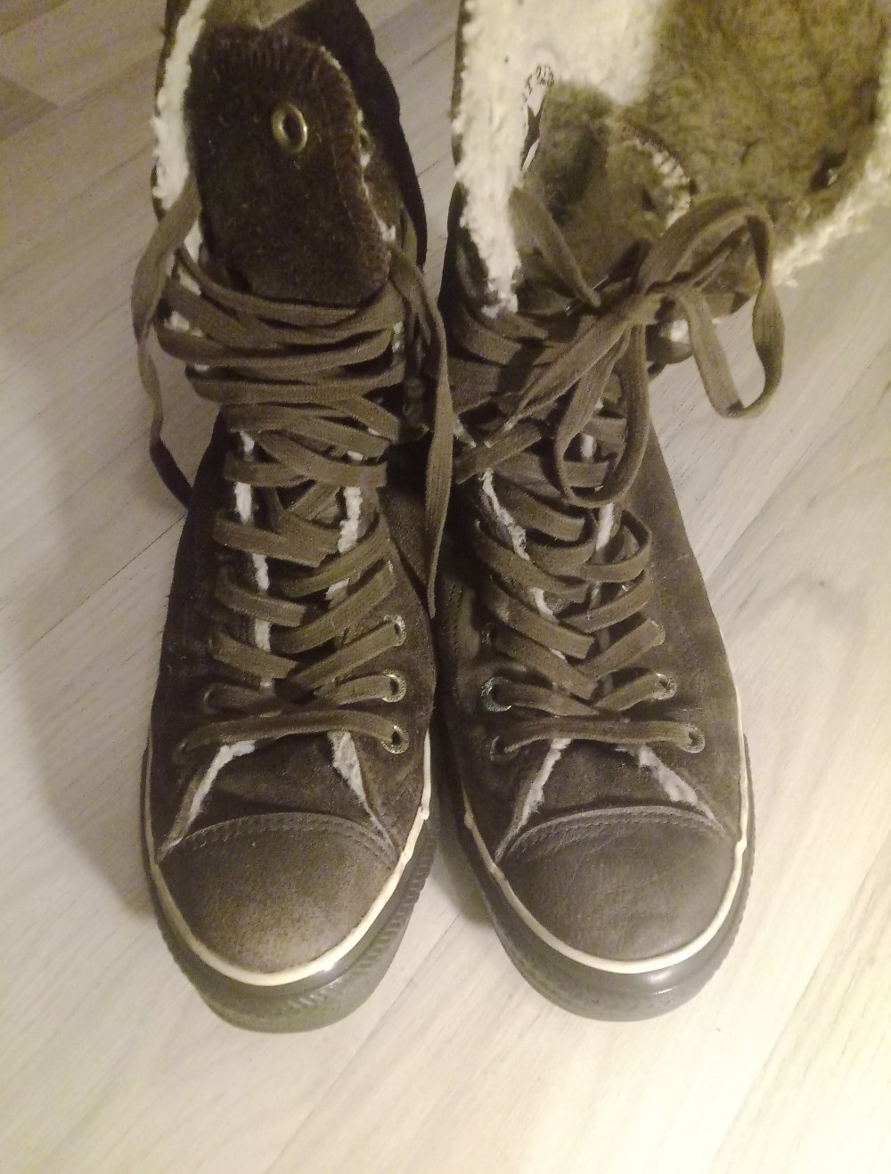 Gefütterte Converse Gr.40