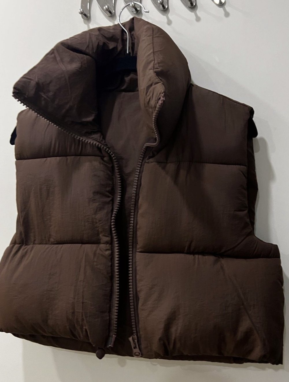 cropp steppweste braun neu xs