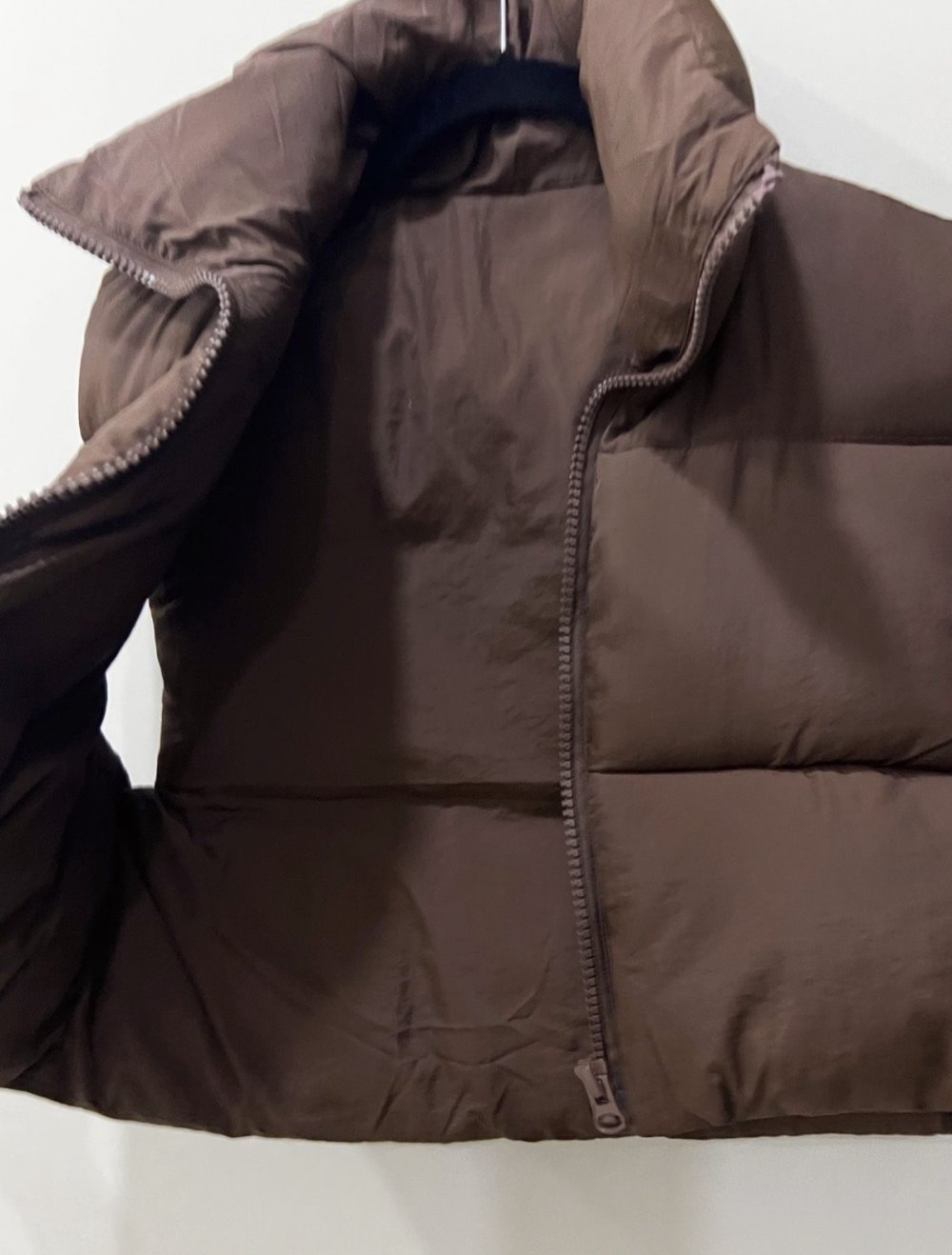 cropp steppweste braun neu xs