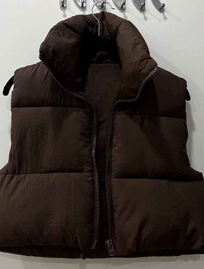 cropp steppweste braun neu xs