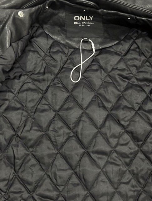 only Kunstlederjacke gefüttert  neu xxs