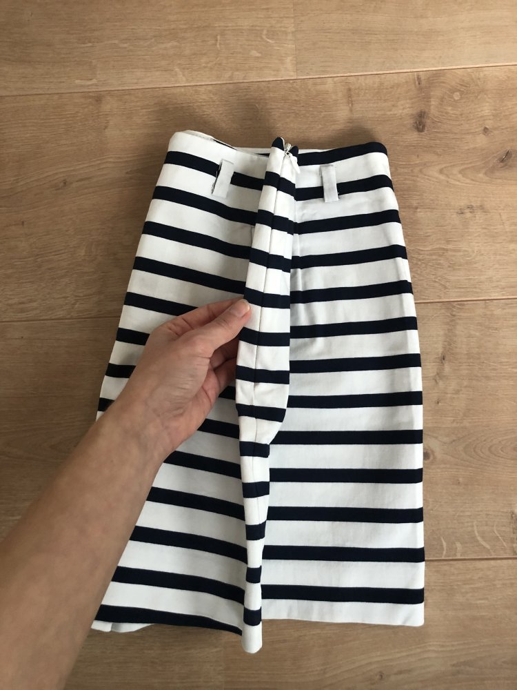 Gestreifte Hot Pants