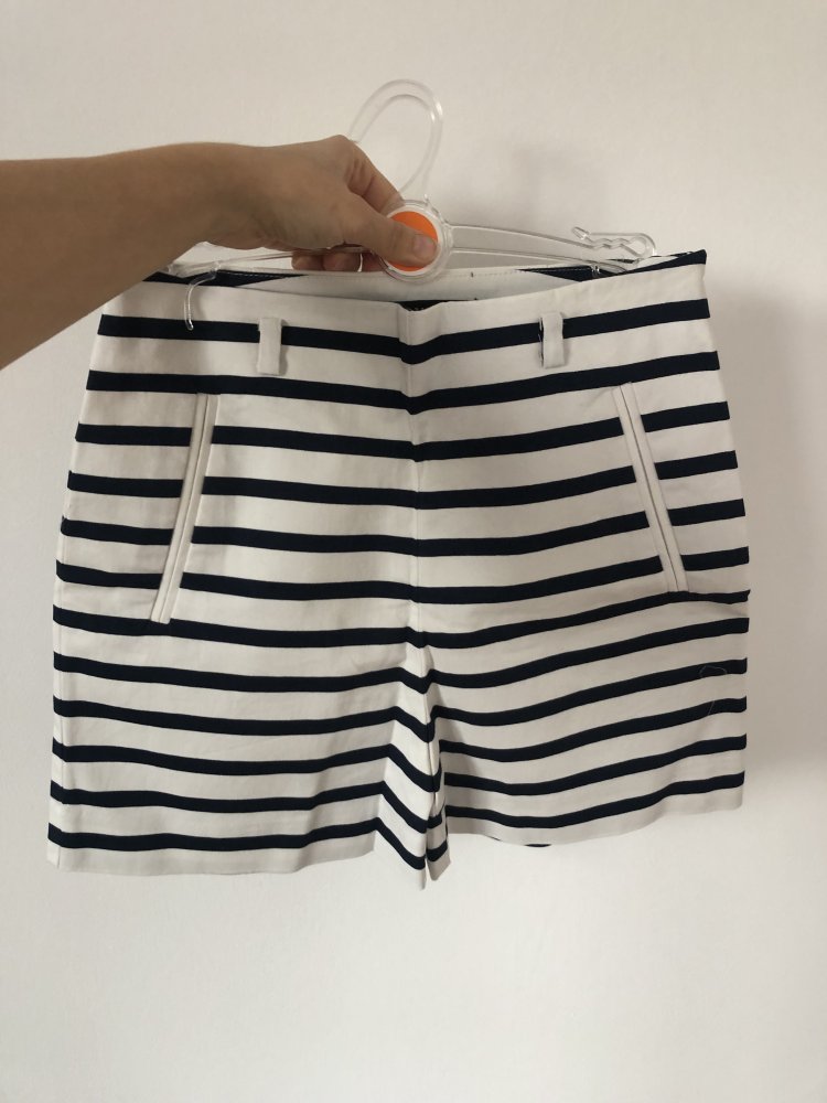 Gestreifte Hot Pants