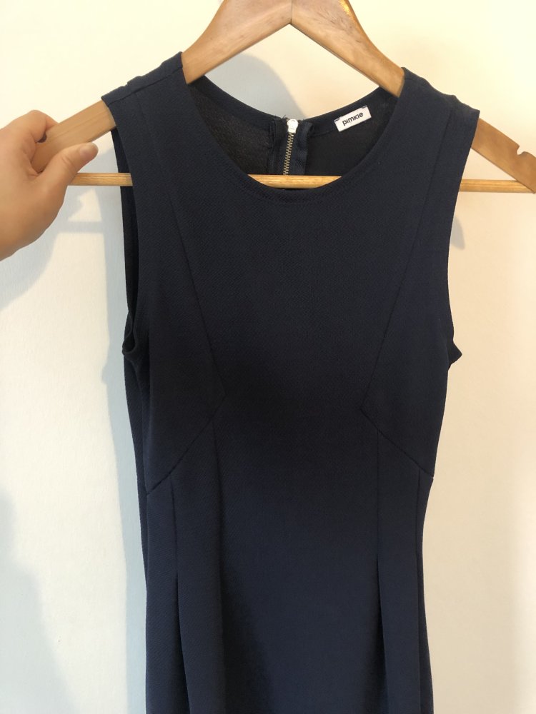 Blaues Abendkleid