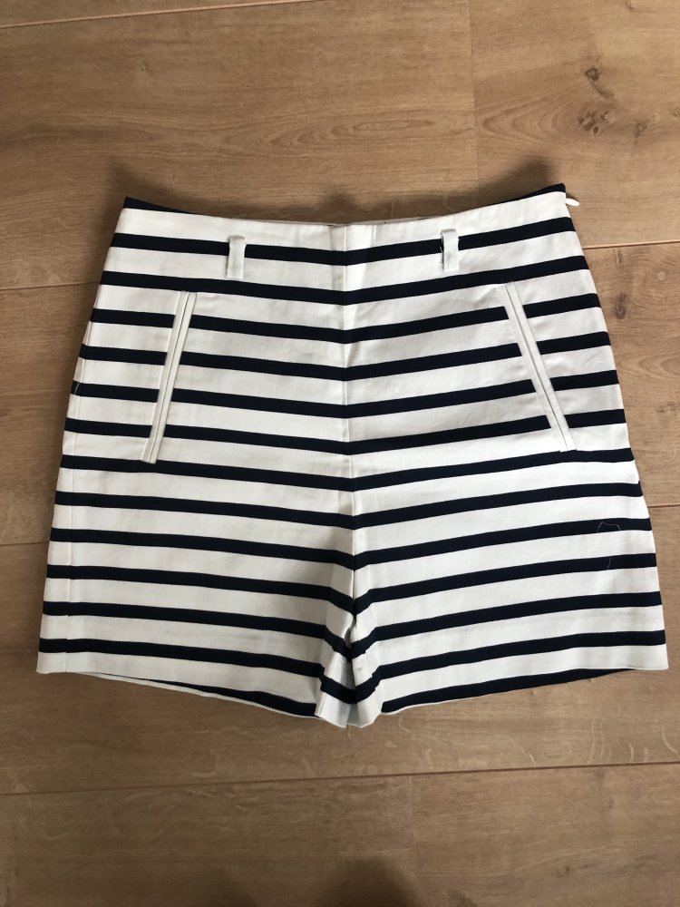 Gestreifte Hot Pants