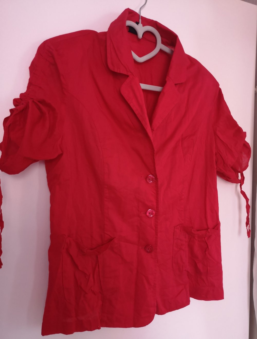 Bluse mit Reverskragen
