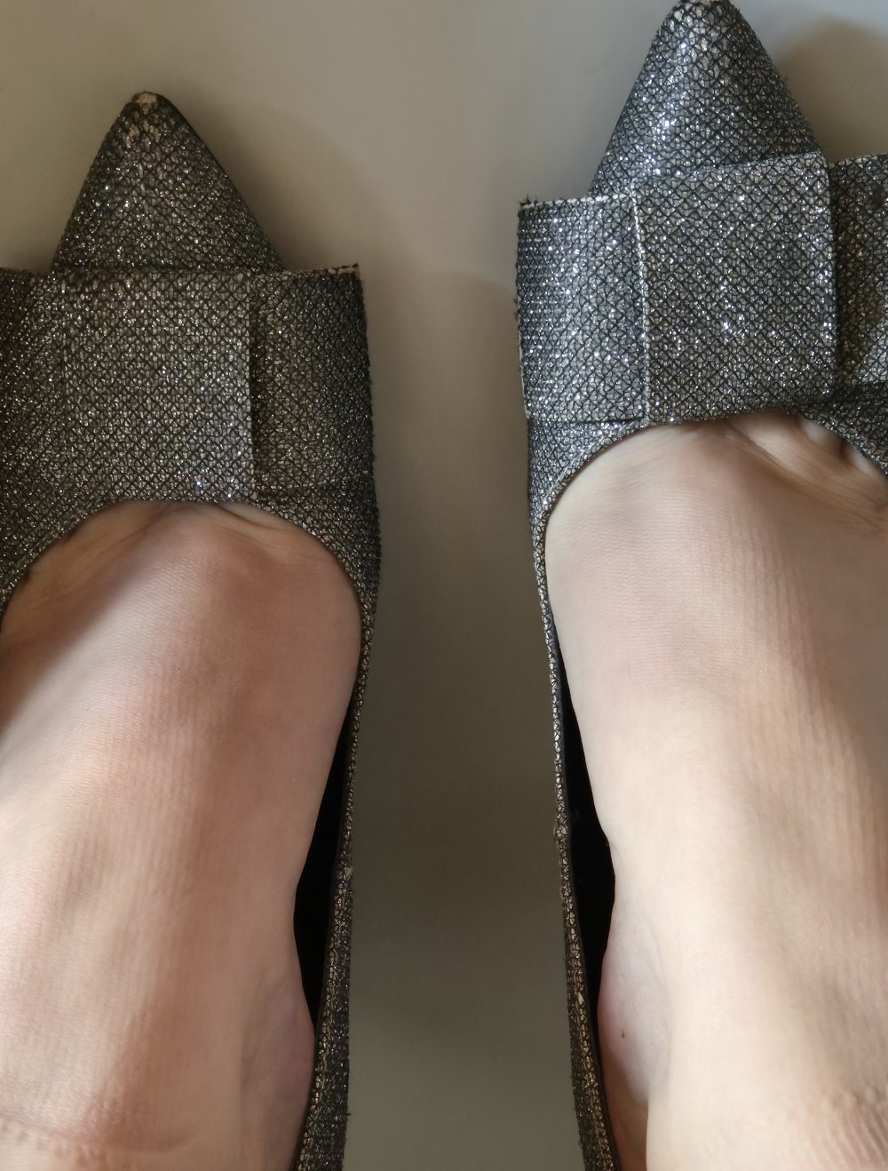 Glitzer Schuhe