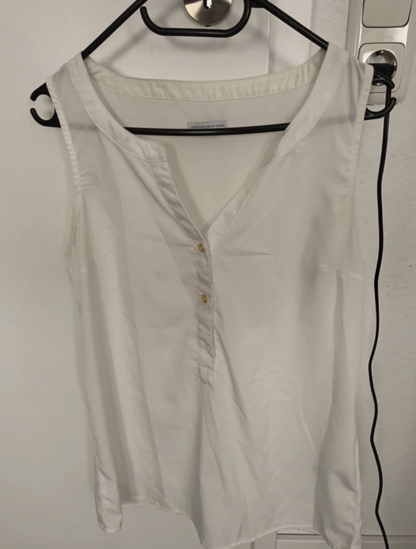 Weiße bluse