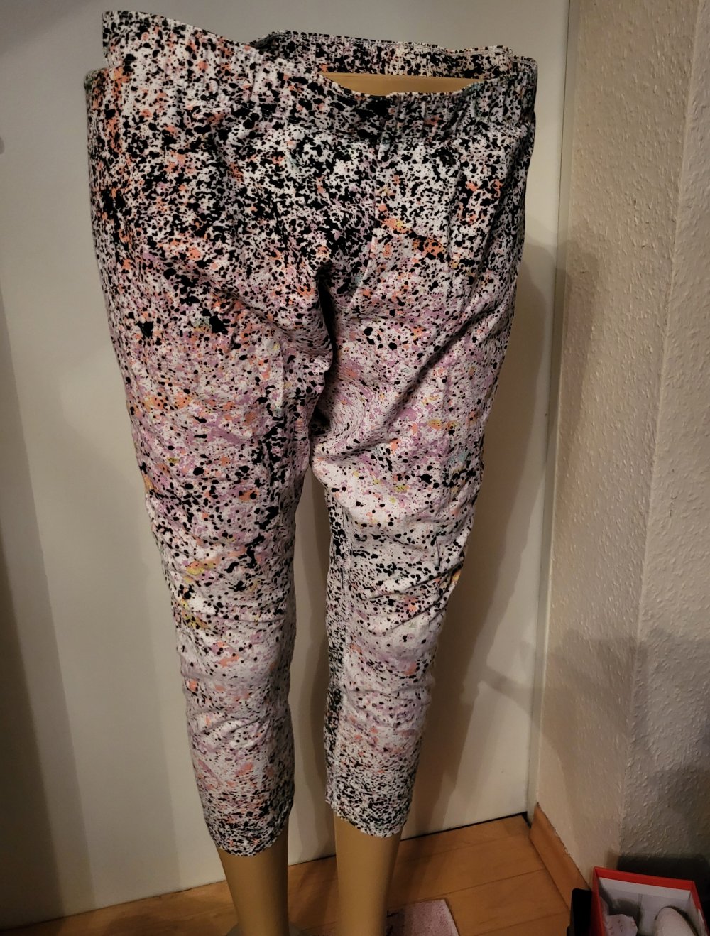 Nike Sporthose L 40 bunt gepixelt