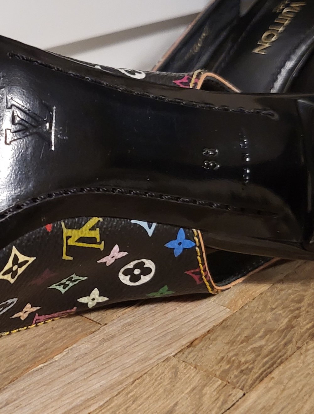 louis vuitton pumps 38 getragen eher 39