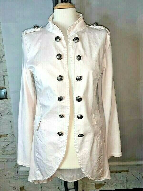 Jacke Sacco Cardigan  in gr 38-42  Farbe Beige  Motiv Knopfe
