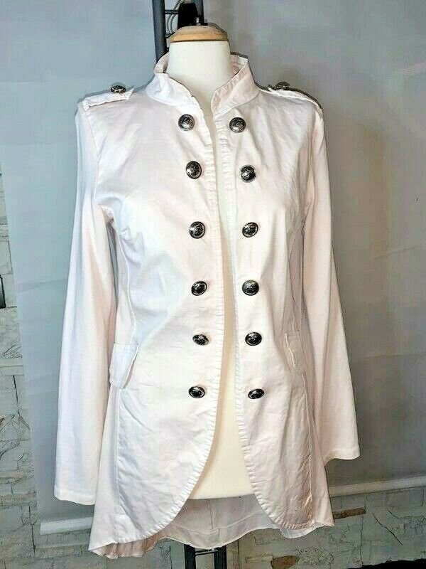 Jacke Sacco Cardigan  in gr 38-42  Farbe Beige  Motiv Knopfe