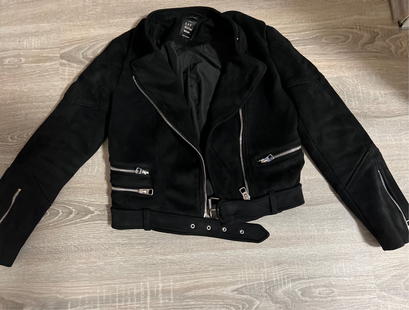 zara Lederjacke Damen