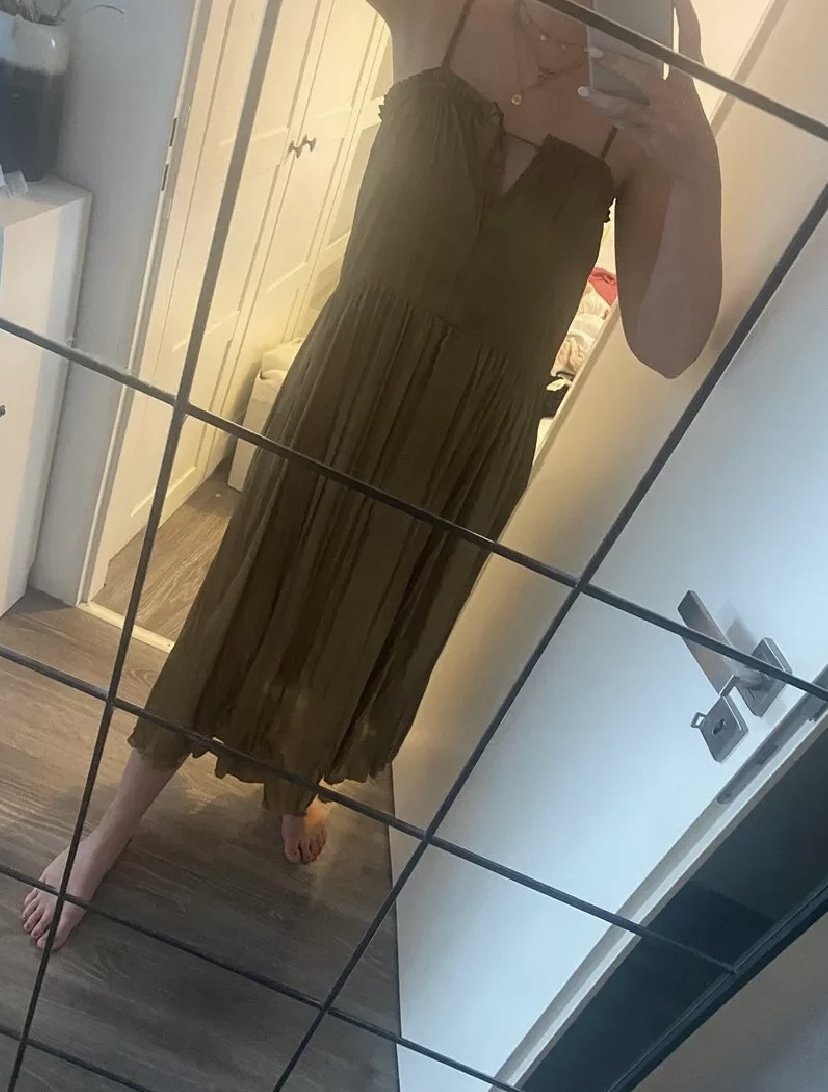 Maxikleid Satin