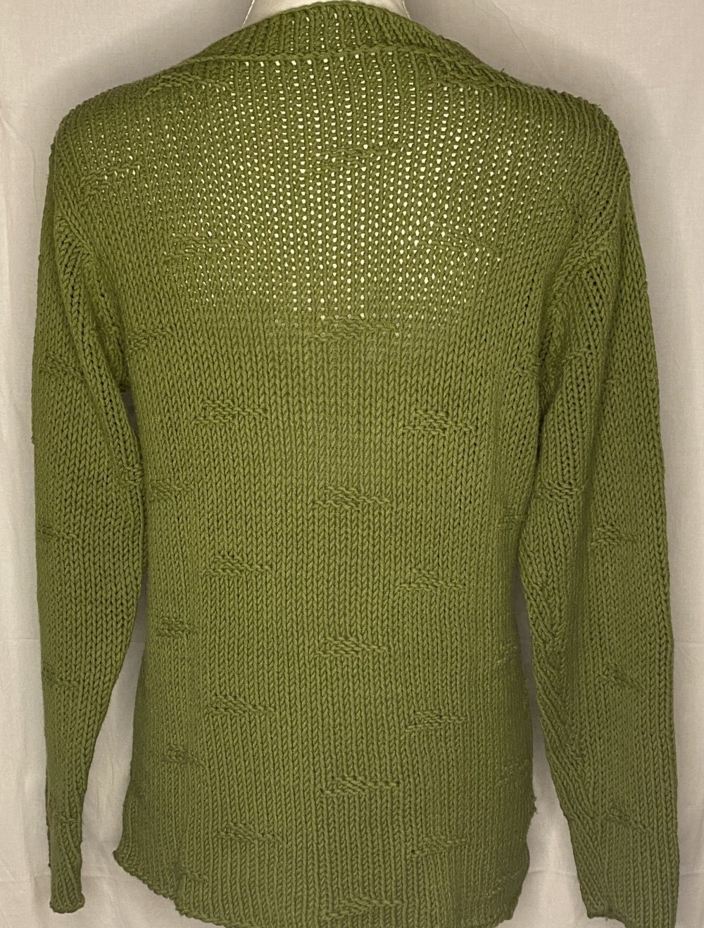 Grüner Strick Pullover