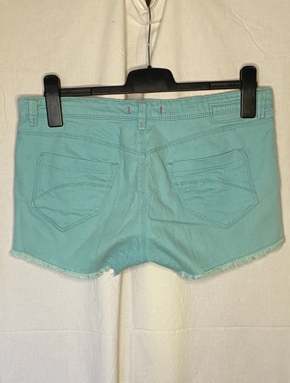 Hell Blaue Hotpant Shorts