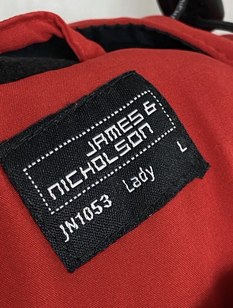 Rote Übergangs- Ski Jacke