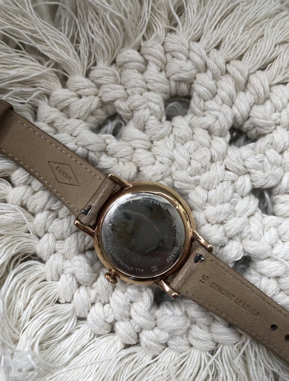 Rosé Goldene Damen Uhr