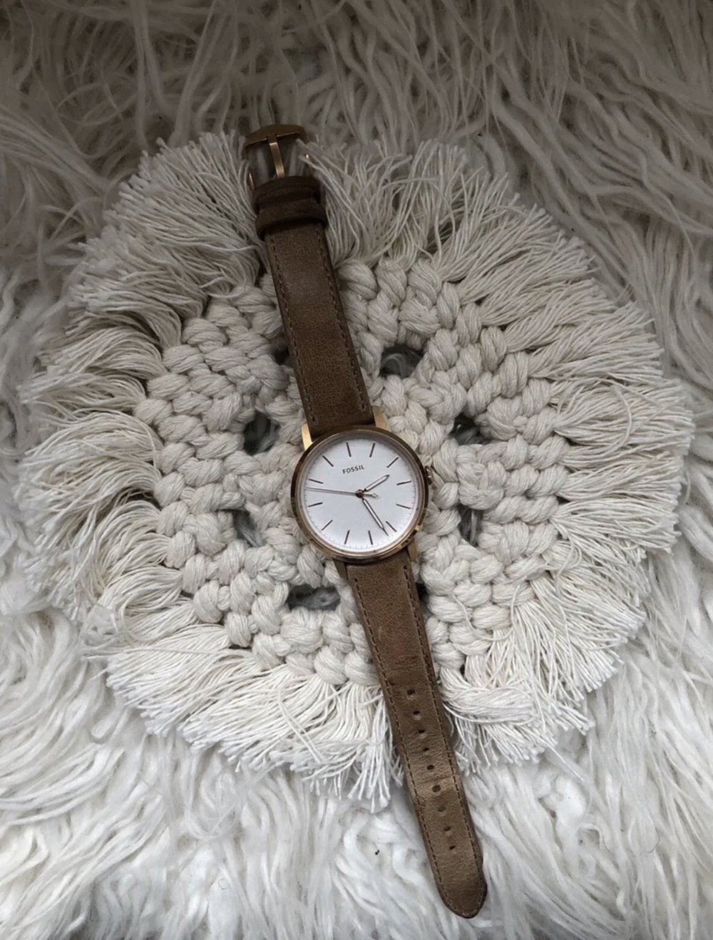 Rosé Goldene Damen Uhr