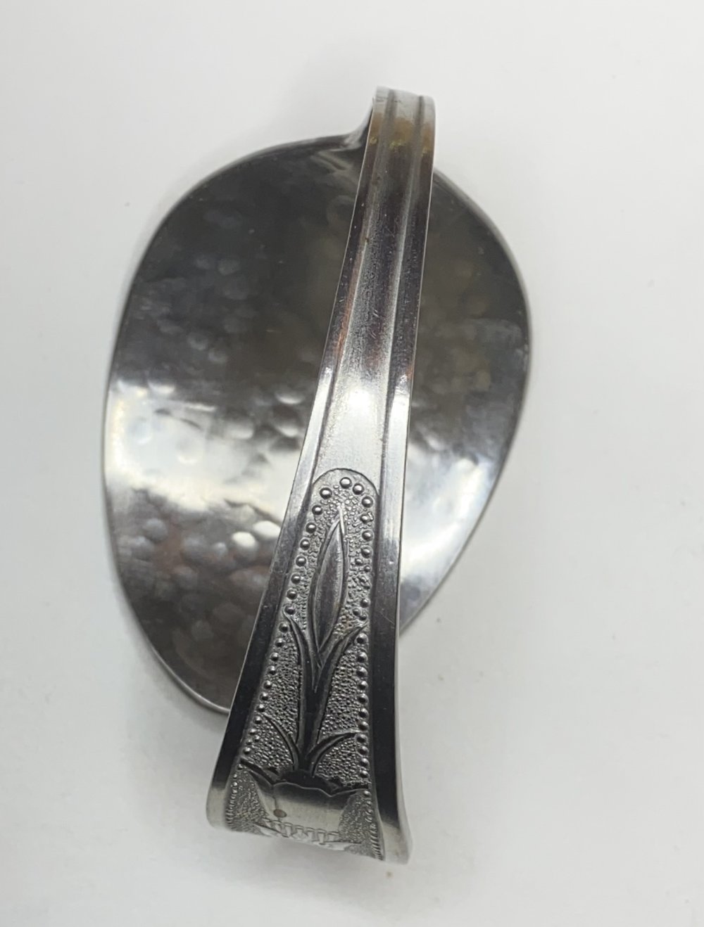 Vintage Silber Löffel mit Verzierung