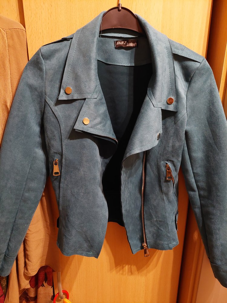 Jacke Suédine Bikerstyle 