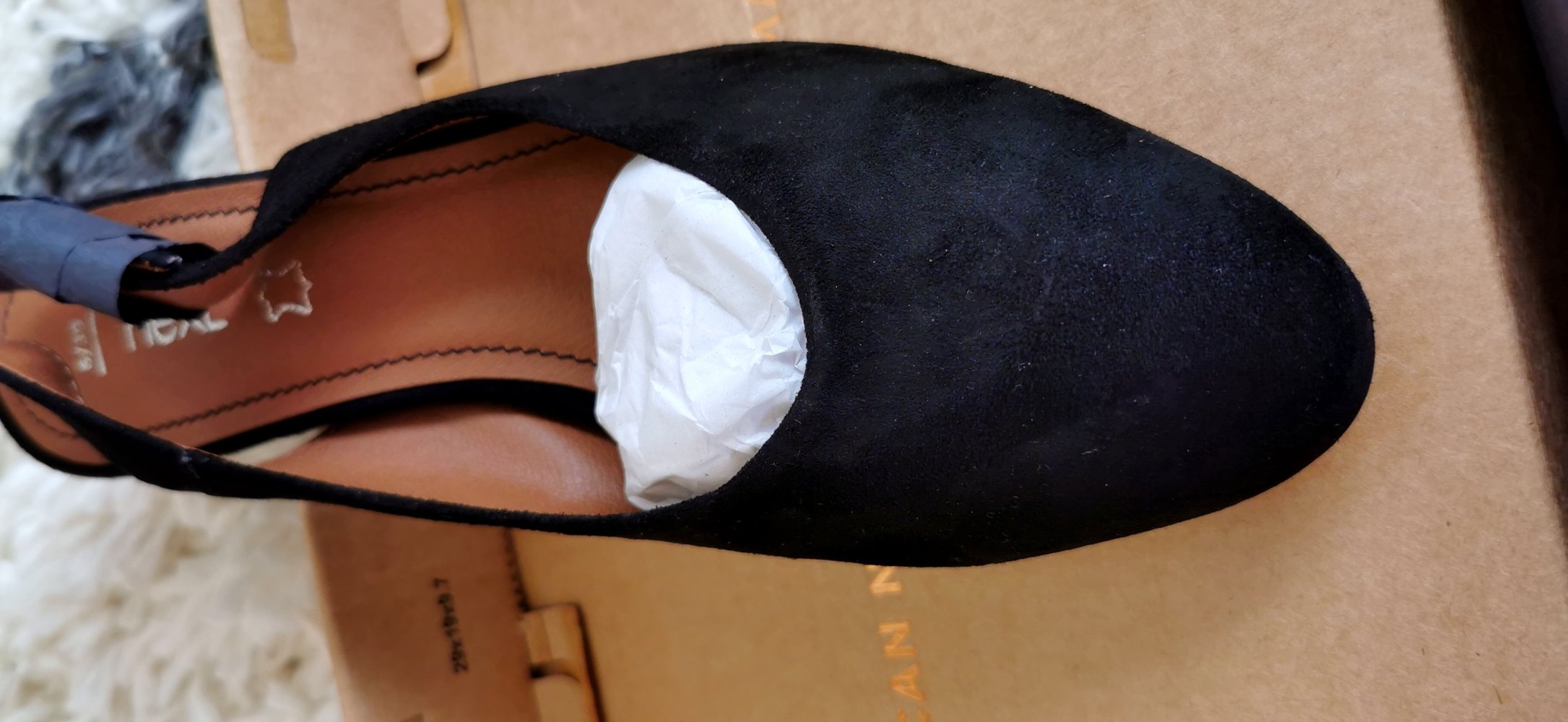 Slingpumps Gr. 39 schwarz
