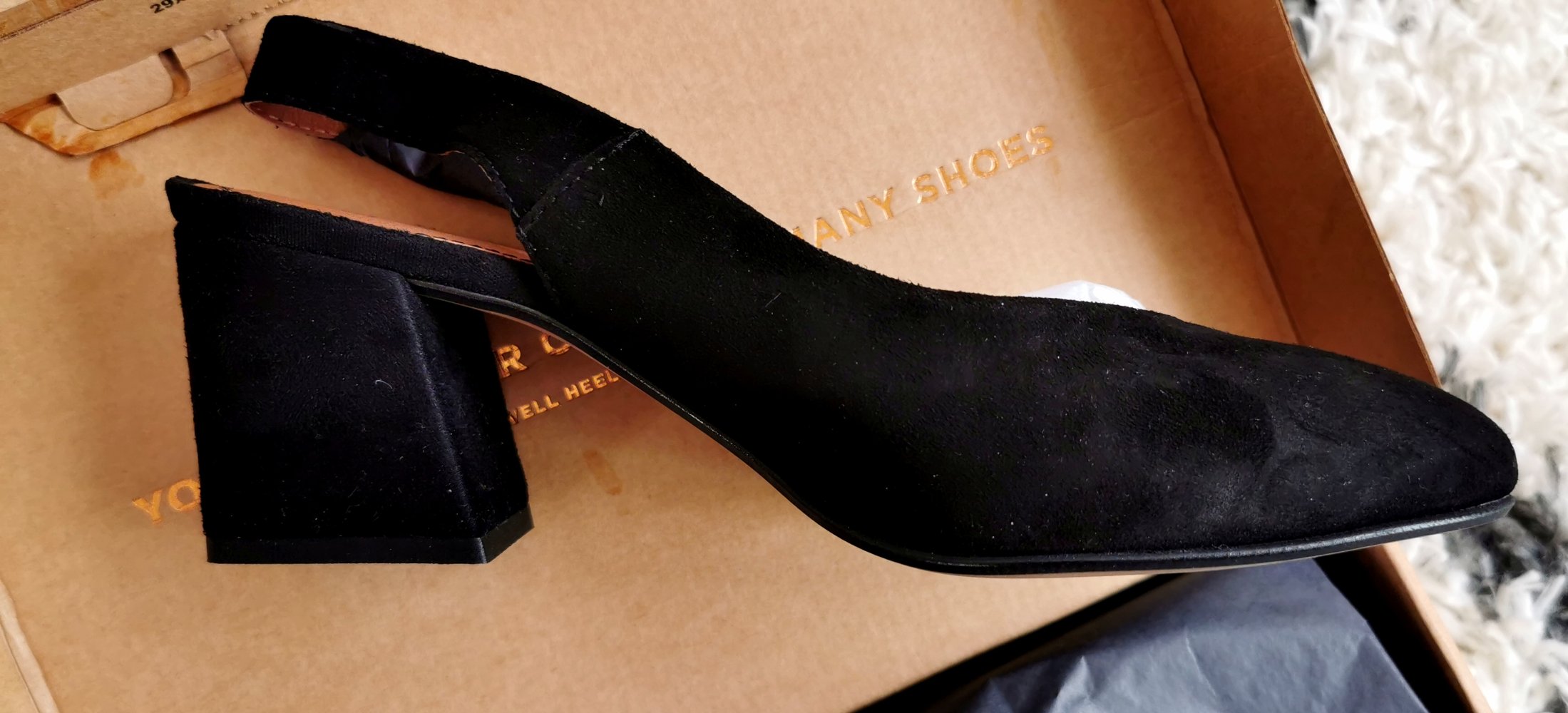 Slingpumps Gr. 39 schwarz