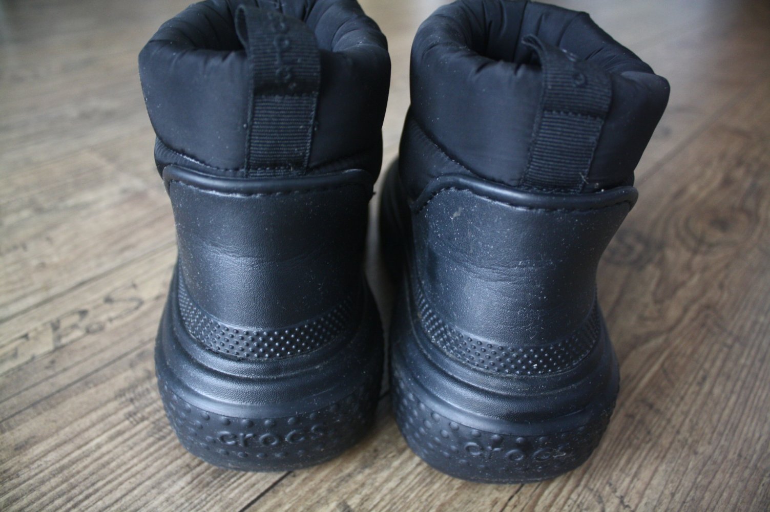 Crocs Stomp Lined gefüttert mit Fell vegan Grösse 37 Boots Regenboots Chunky Gr 6 Schneestiefel Regenstiefel Winterstiefel Crocs