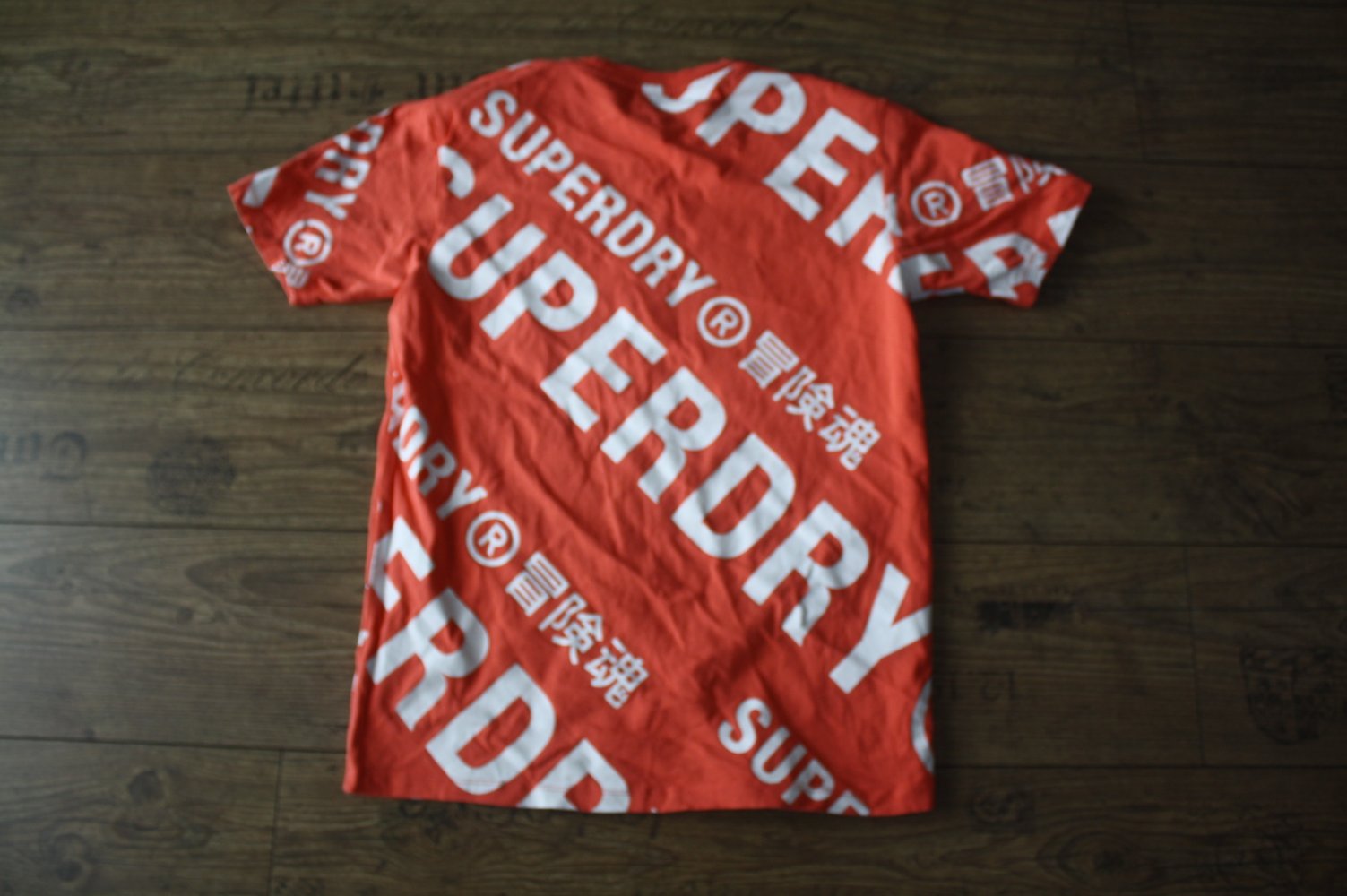 Superdry Tshirt Herren Shirt Print Baumwolle S NEU