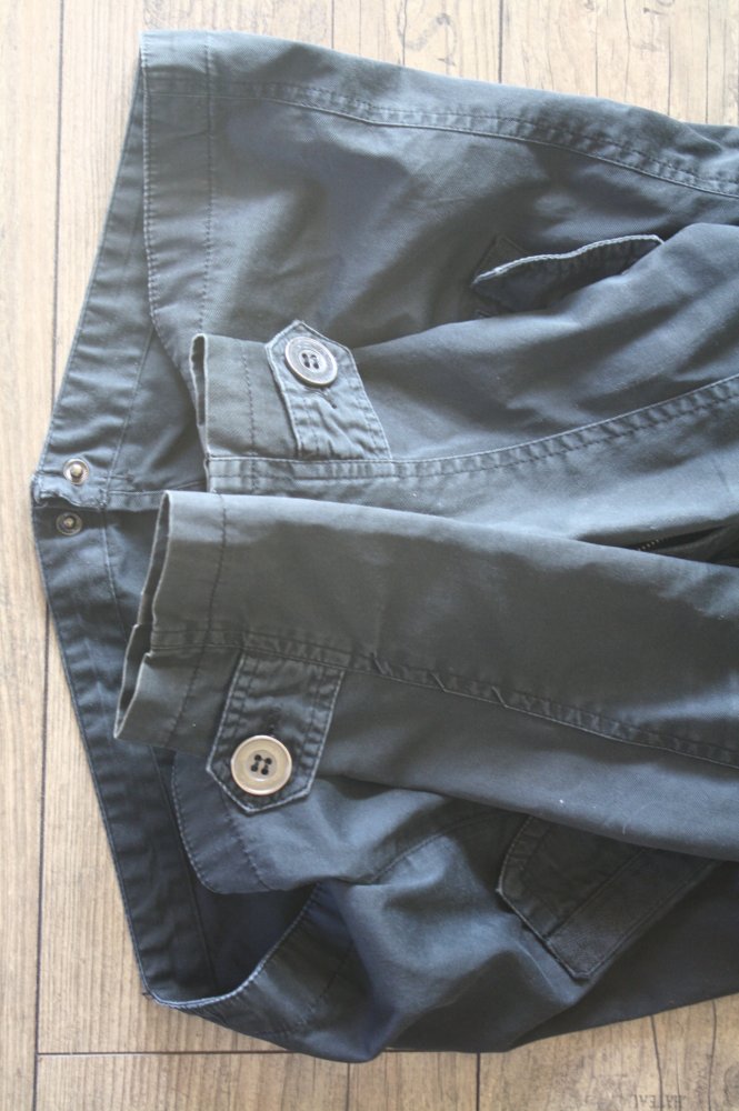 Vintage Parka Mantel Vintage Parka XS 34 tailliert Kapuze Usedstyle Parka