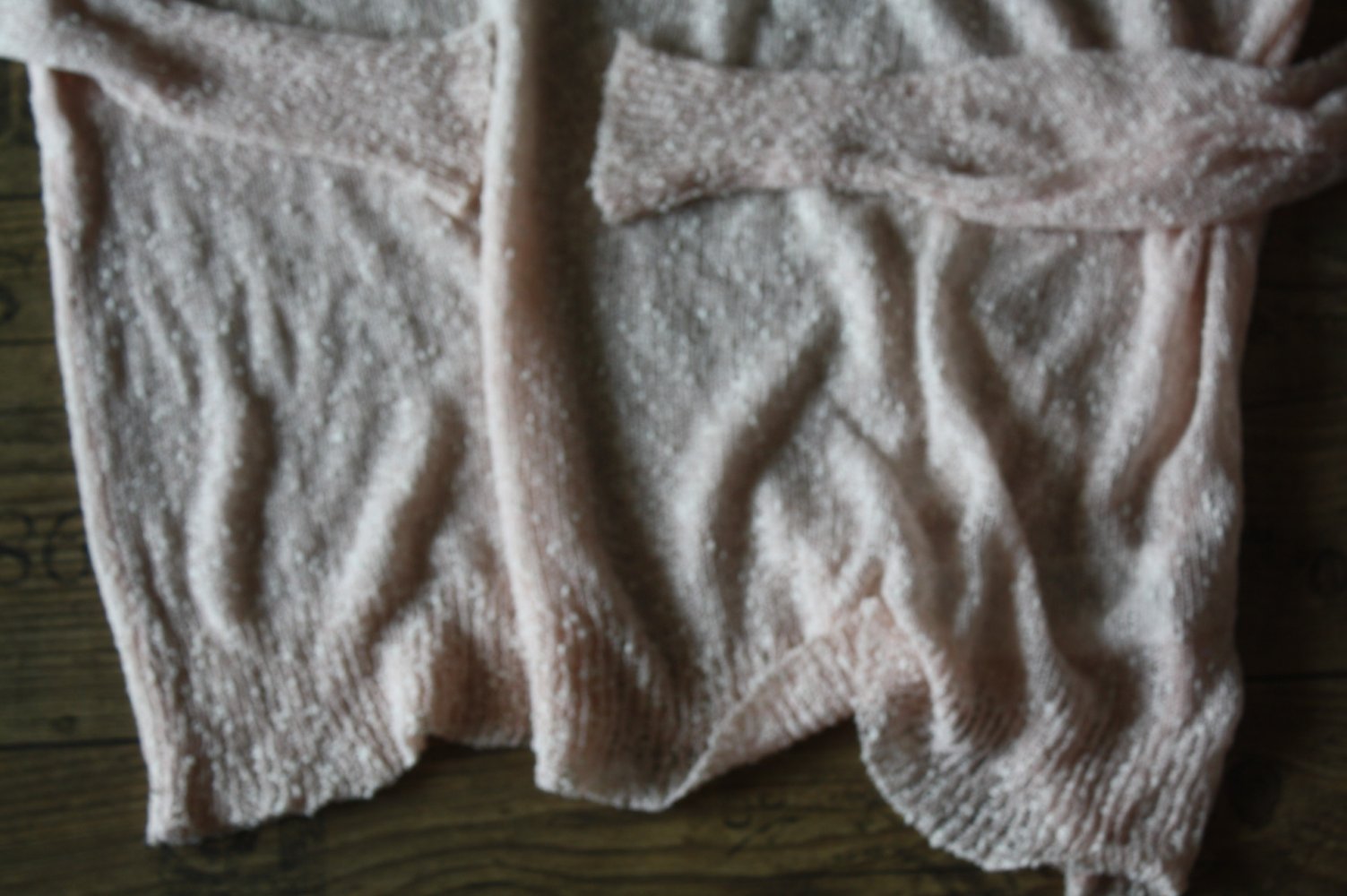 Abercrombie Hollister lässiger leicht Strickpulli S 36 38 rose Sommerstrick 