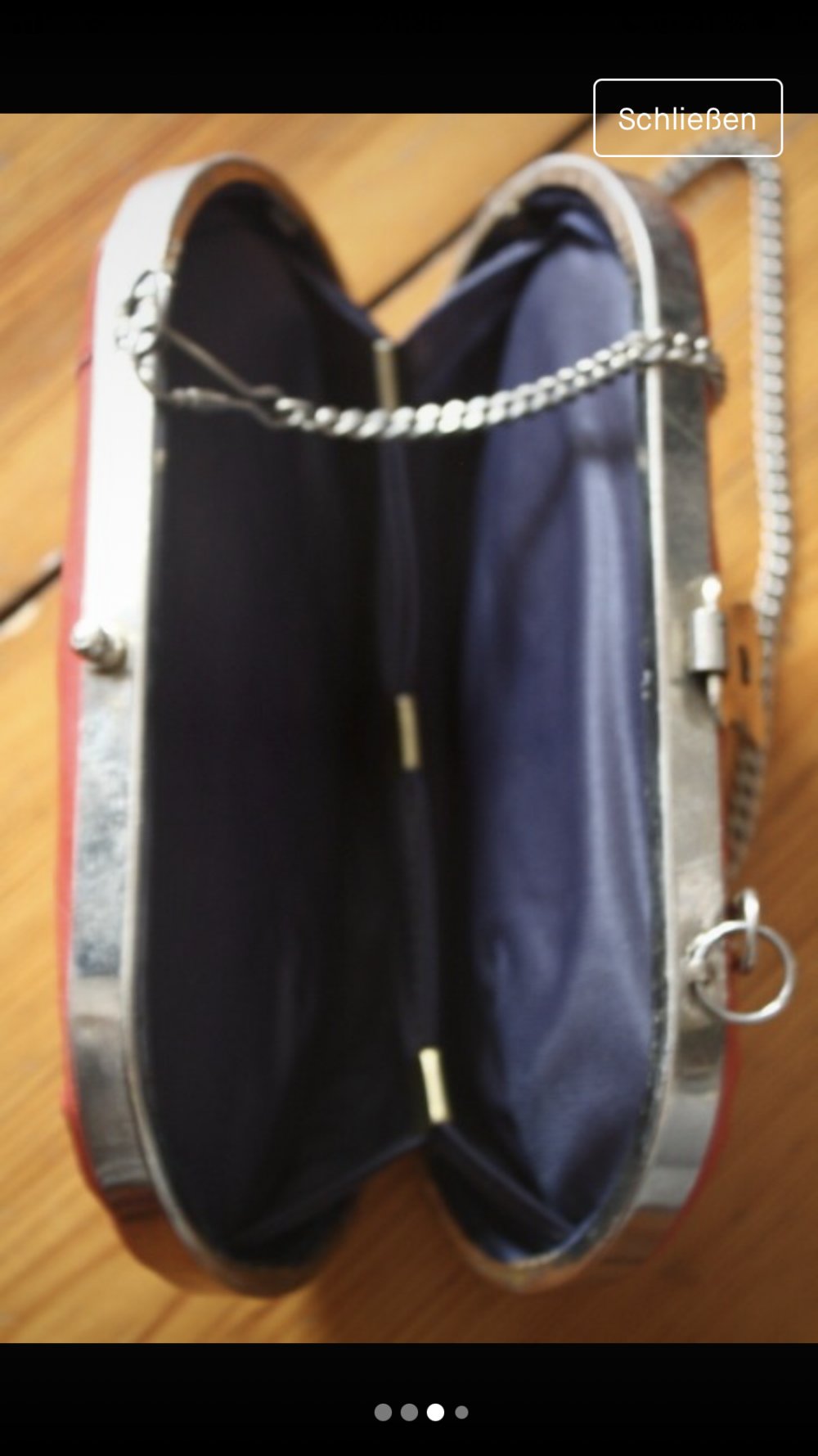 Minitasche Clutch Retro Vintagetasche Retrotasche Echtledertasche Piercing Techno Party Club 90er 2000er y2k