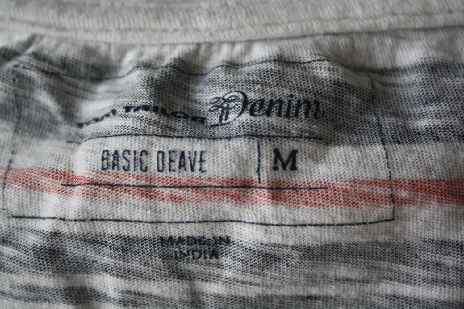 Tom Tailor Denim Tshirt  M Geringelt Herren Tshirt 