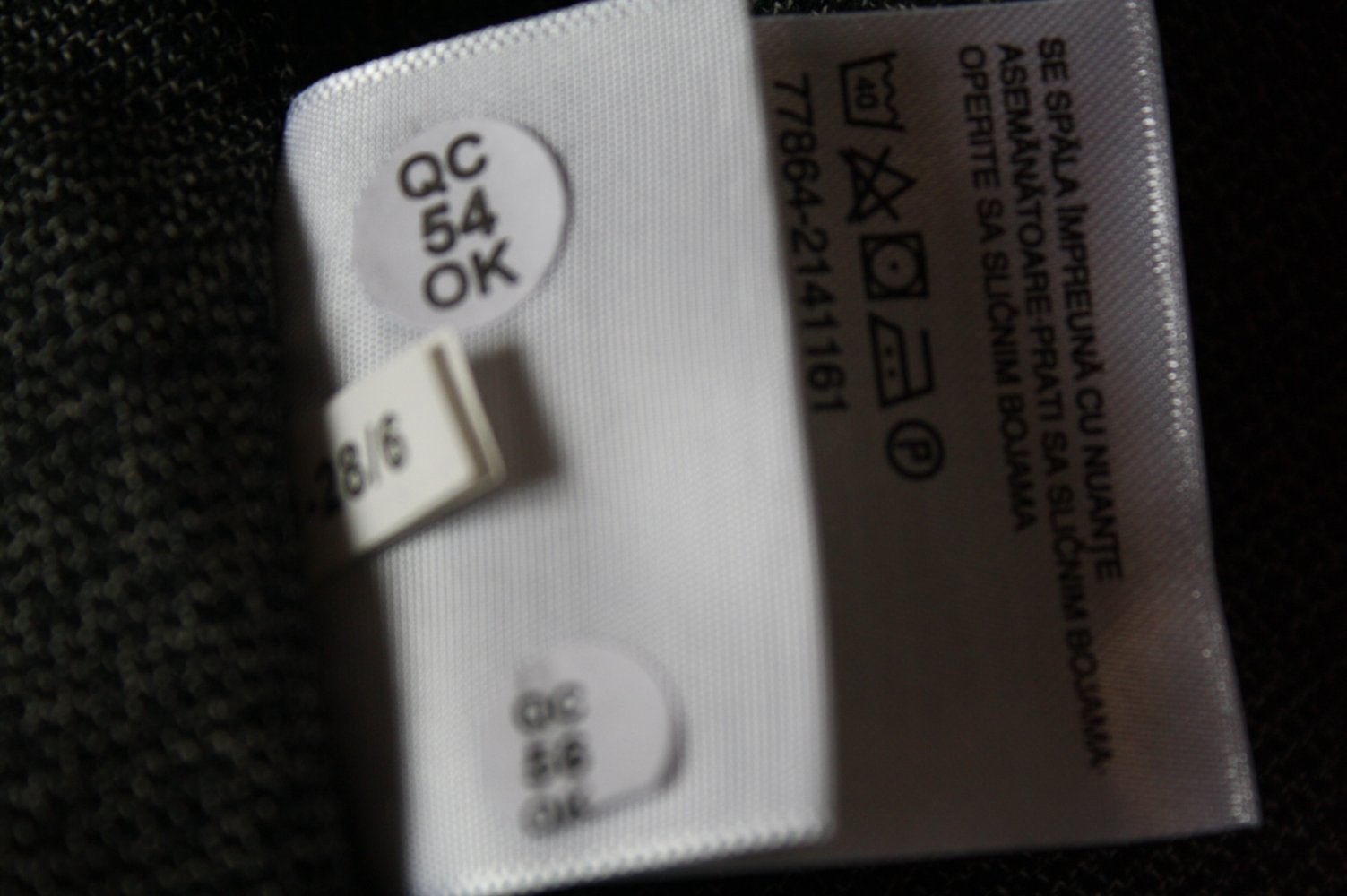 Nagelneues Herren Hemd C&A Regular Fit Grösse M dunkelgrau weich gekämmt