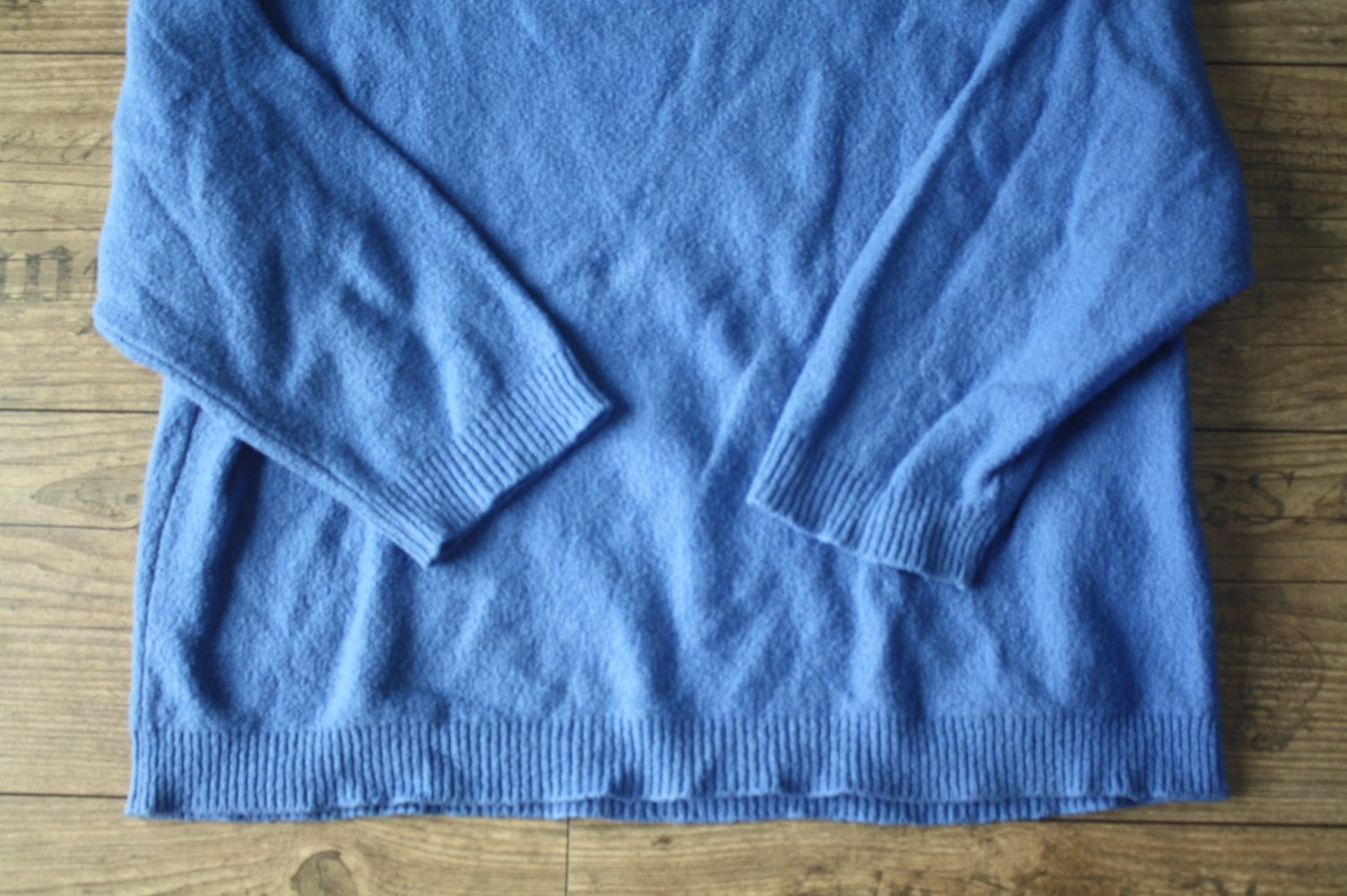 Bellerose blauer Strickpullover Strickpulli 42-44 weich wie Lämmchen