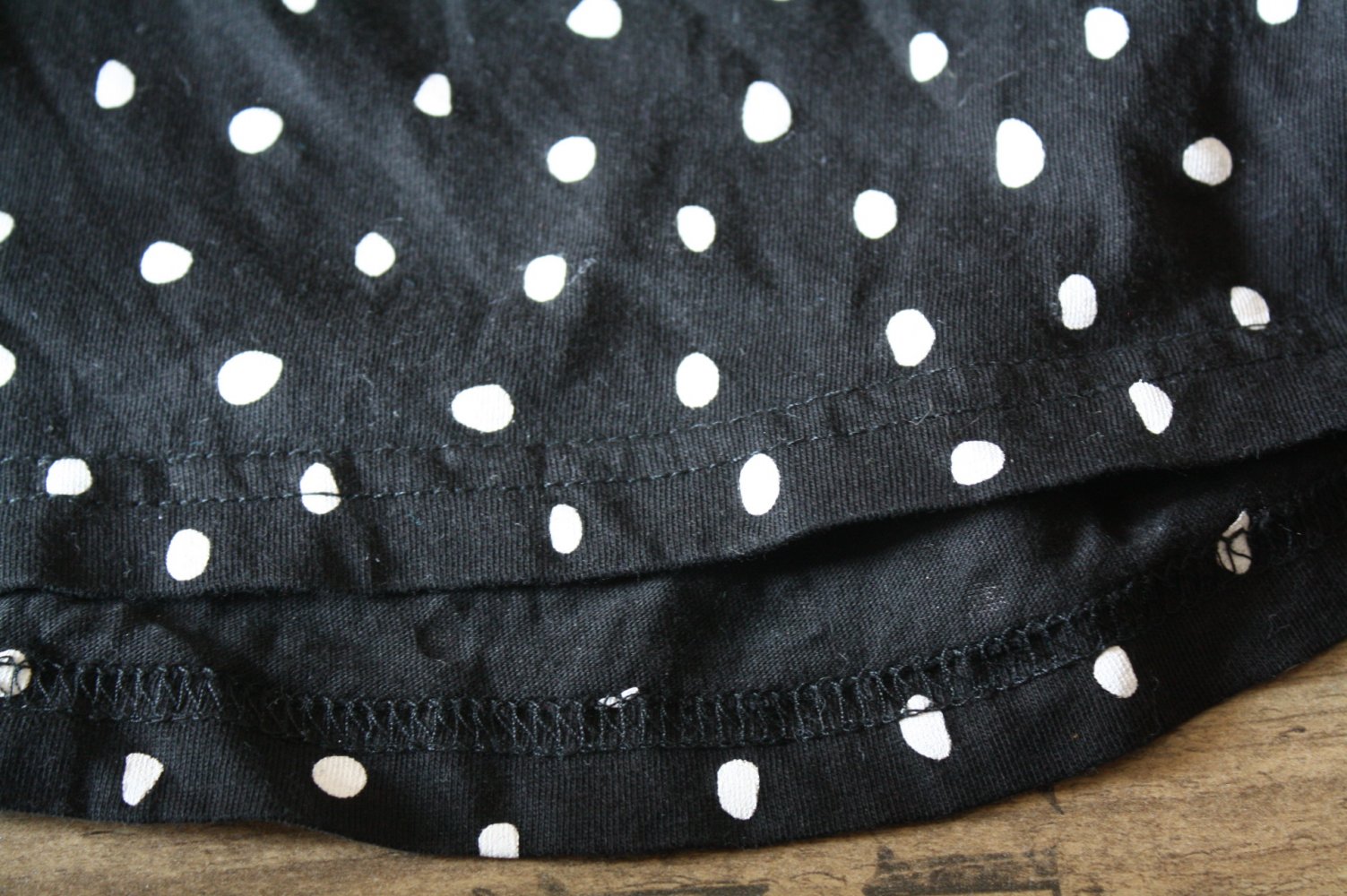 ever me langarmshirt gepunktet Shirt mit Punkten Polkador wie neu 100 baumwolle XS