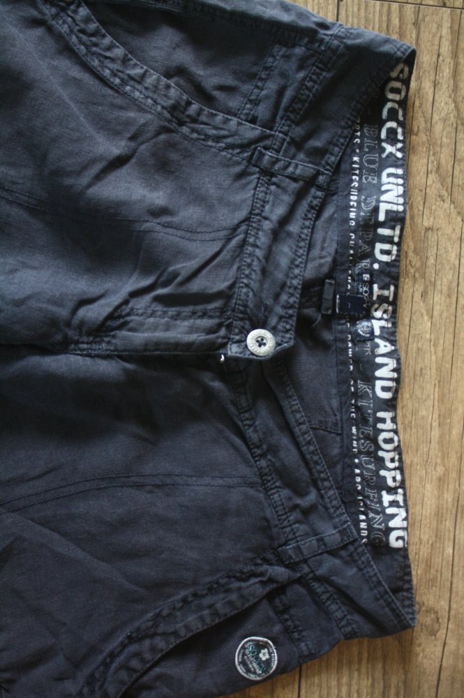 Soccx Leinenhose Knickerbocker mit Leinen 40-42 Knielang Sommerhose