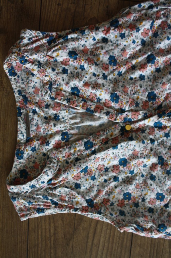 Mille fleur Sommerbluse ärmellos Vero Moda geblümt zarte geblümt S 36 Sommer shirt