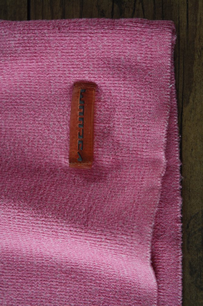 Rose dunkelrose  Strickpulli Vacuum Langarmshirt 3/4 arm Retroshirt 34 xs Vintage 90er Techno 2000er y2k