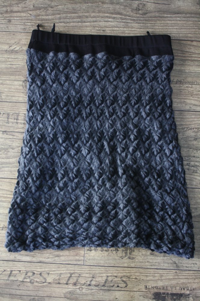 Schurwollrock von Evelin Brandt Virgin Wool 38 M reine Schurwolle S / 36 / 8·Neu·