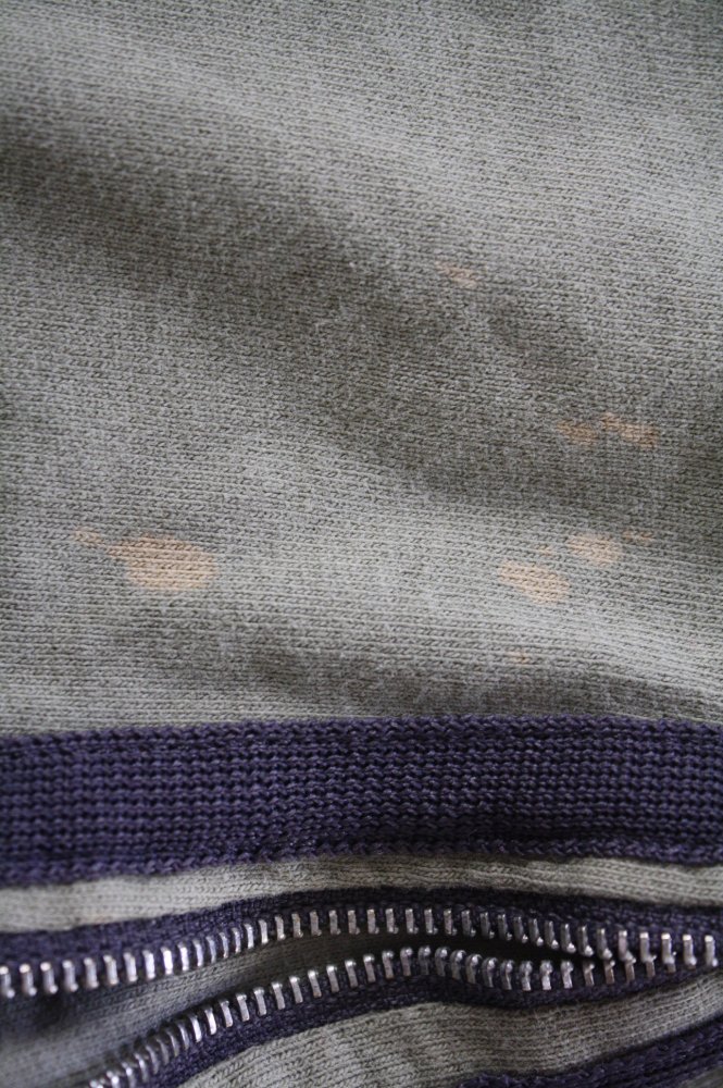 Sweatrock Replay Jerseyrock Rock  mit Reissverschluss Vintage Used S 36 Khaki 90er 2000er Y2k