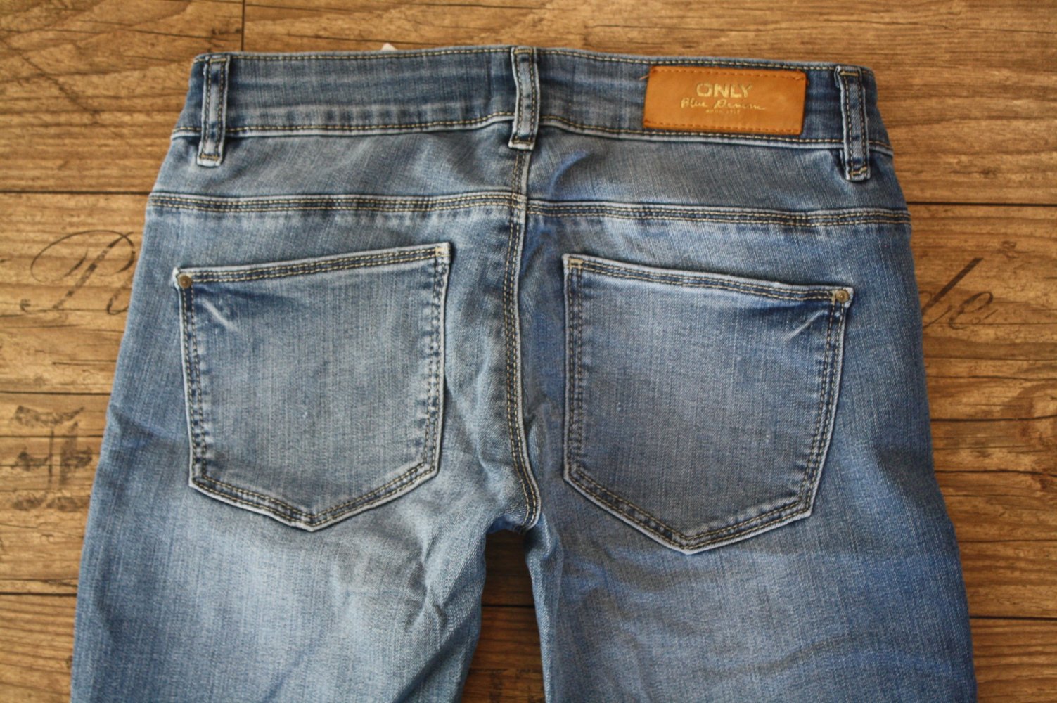 Only Blue Denim Skinny Röhre Slim Low waist Jeans Blue Jeans W 27 Jeans Xs 34 36 Skinny 