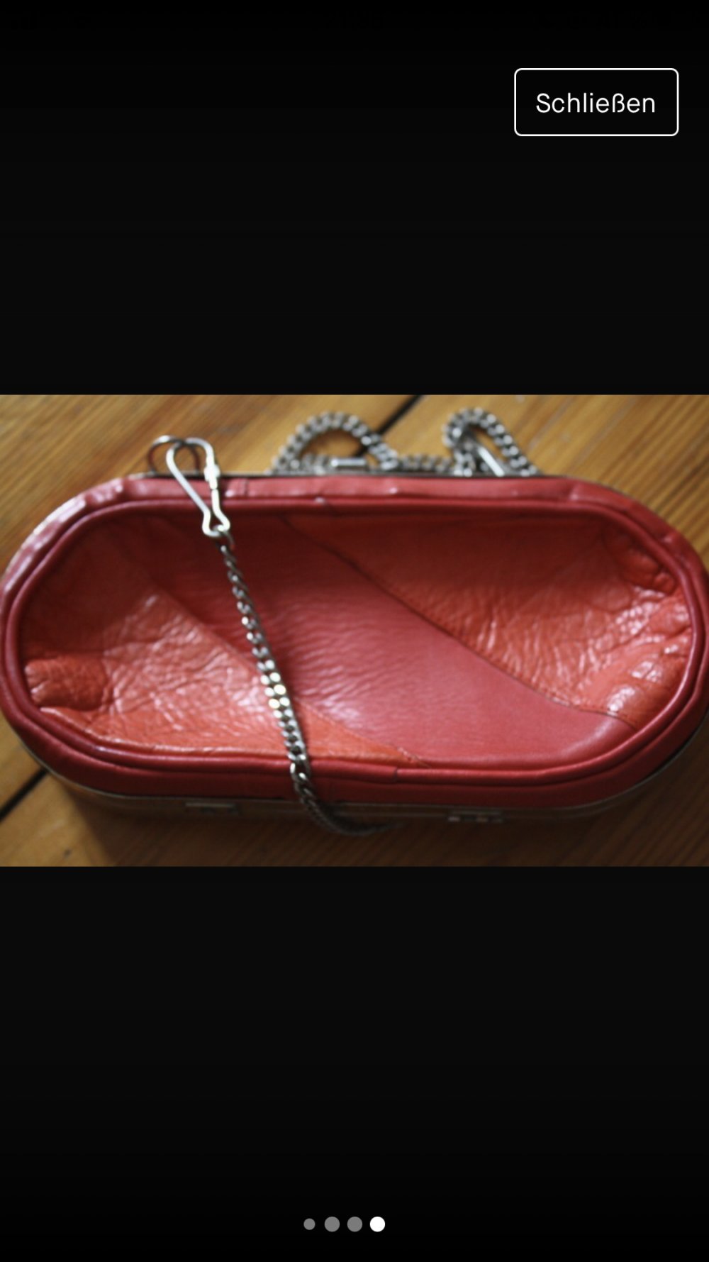 Minitasche Clutch Retro Vintagetasche Retrotasche Echtledertasche Piercing Techno Party Club 90er 2000er y2k
