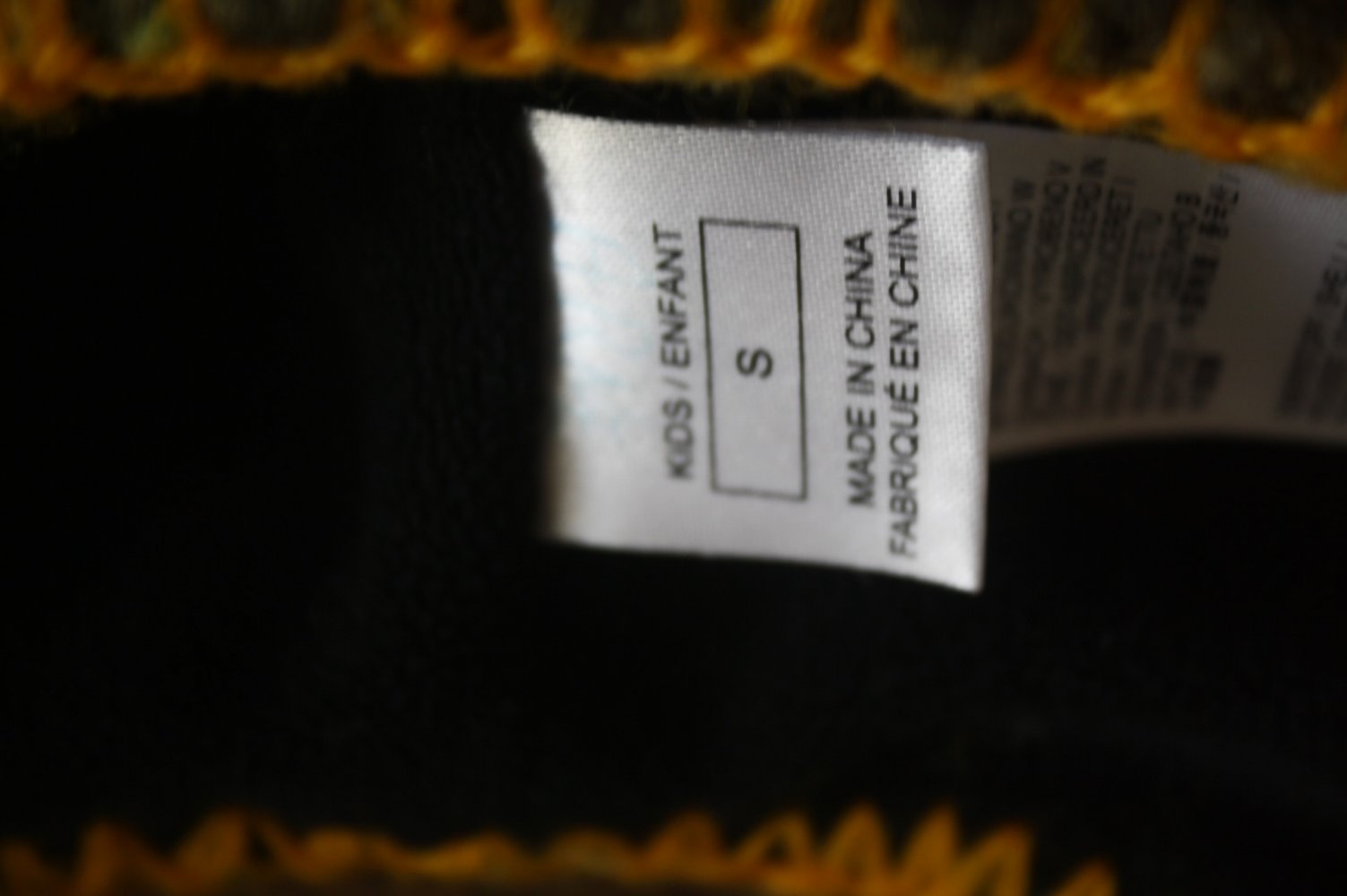 Jack Wolfskin bunte Wollmütze Kinder Grösse S Strickmütze Bommelmütze Grobstrickmütze Unisex Mädel oder Jungen