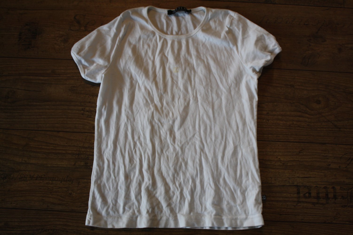 Jette Joop Shirt Baumwollshirt TShirt weiss S 36 Basic Basicshirt 