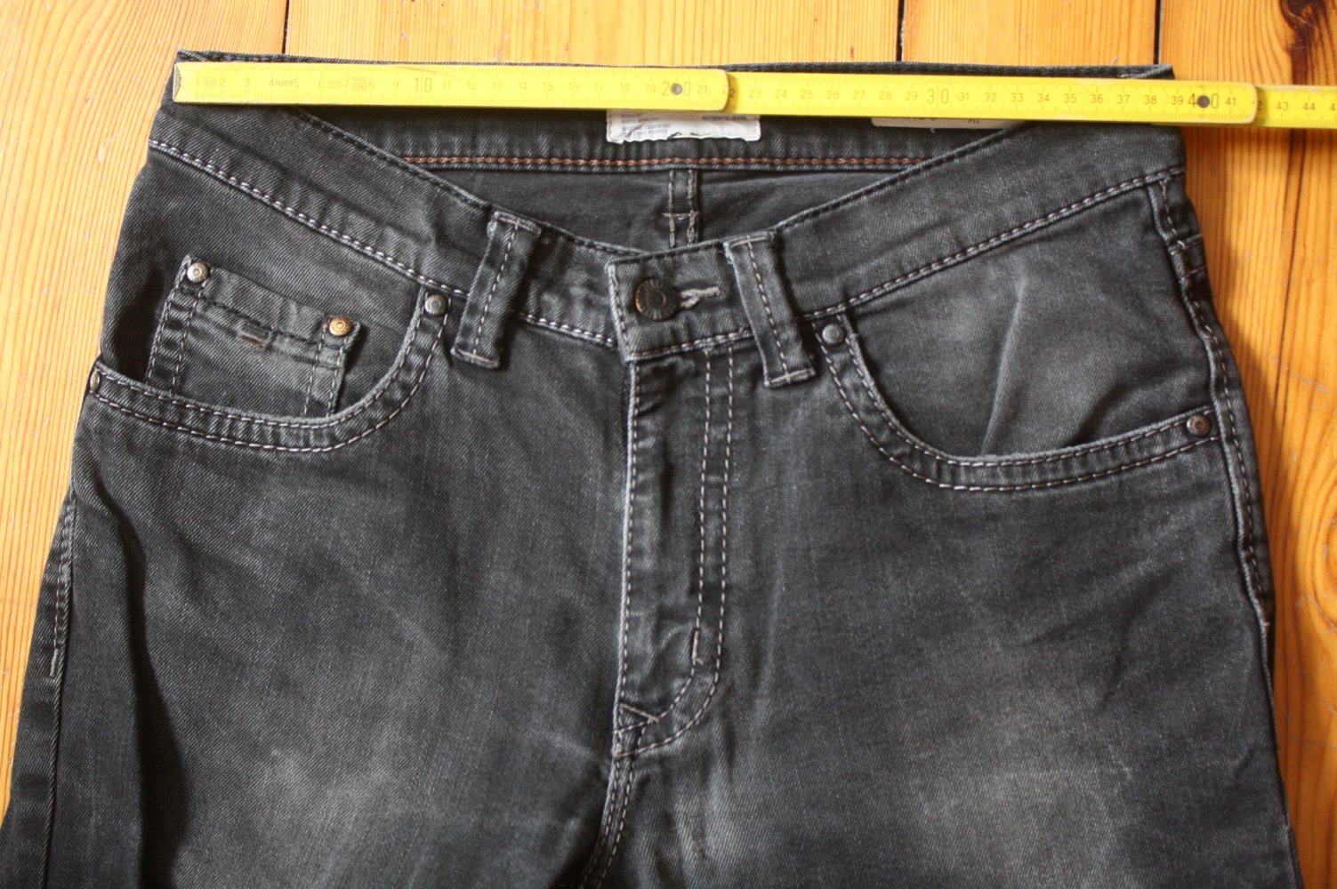 Herren Hose Jeanshose Pioneer Rando regular fit anthrazit 32 /32