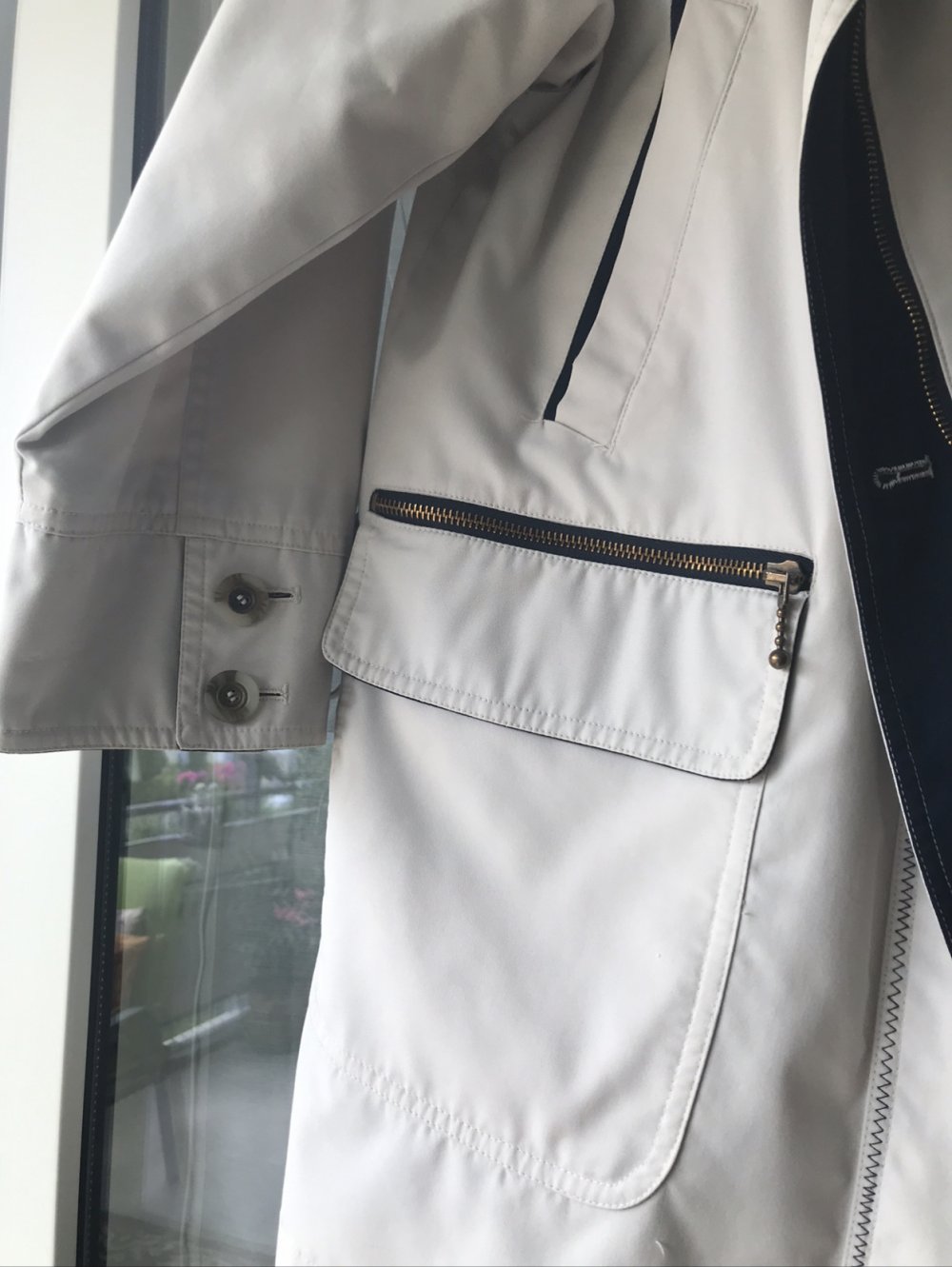 Atelier GG Übergangsmantel L 40 lässiger Vintage Mantel Parka