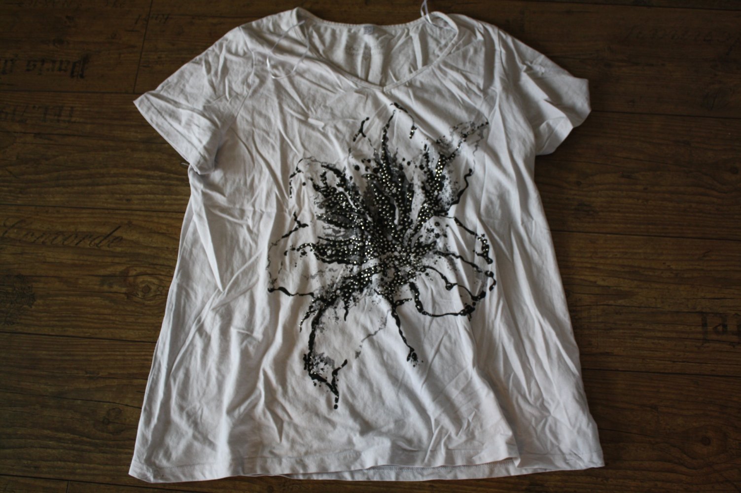 BPC Selection süsses lässiges Blumen Boho Sommershirt 44 geblümt TShirt