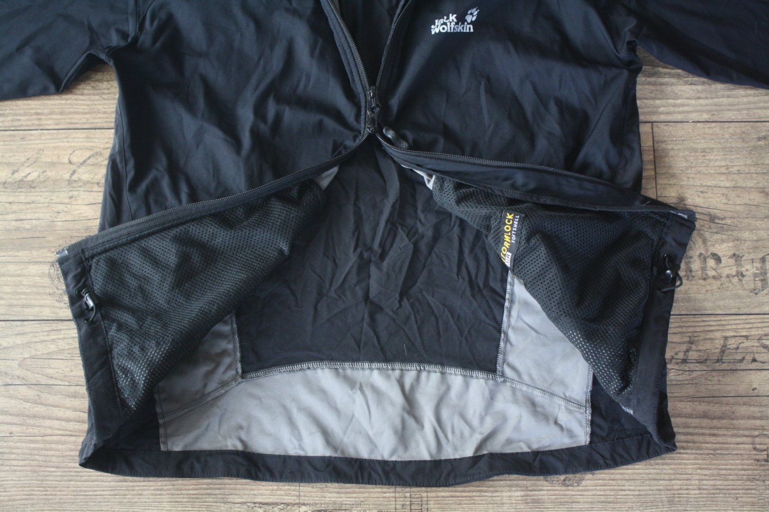 JACK WOLFSKIN Stormlock Air Softshell Jacke Ultraleicht Gr. L Windbreaker Sturmfest Wetterjacke 