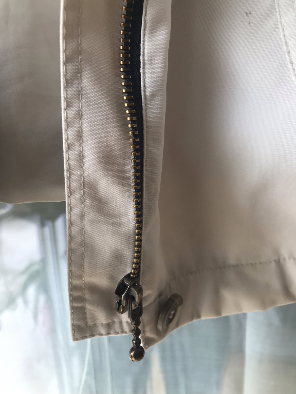 Atelier GG Übergangsmantel L 40 lässiger Vintage Mantel Parka